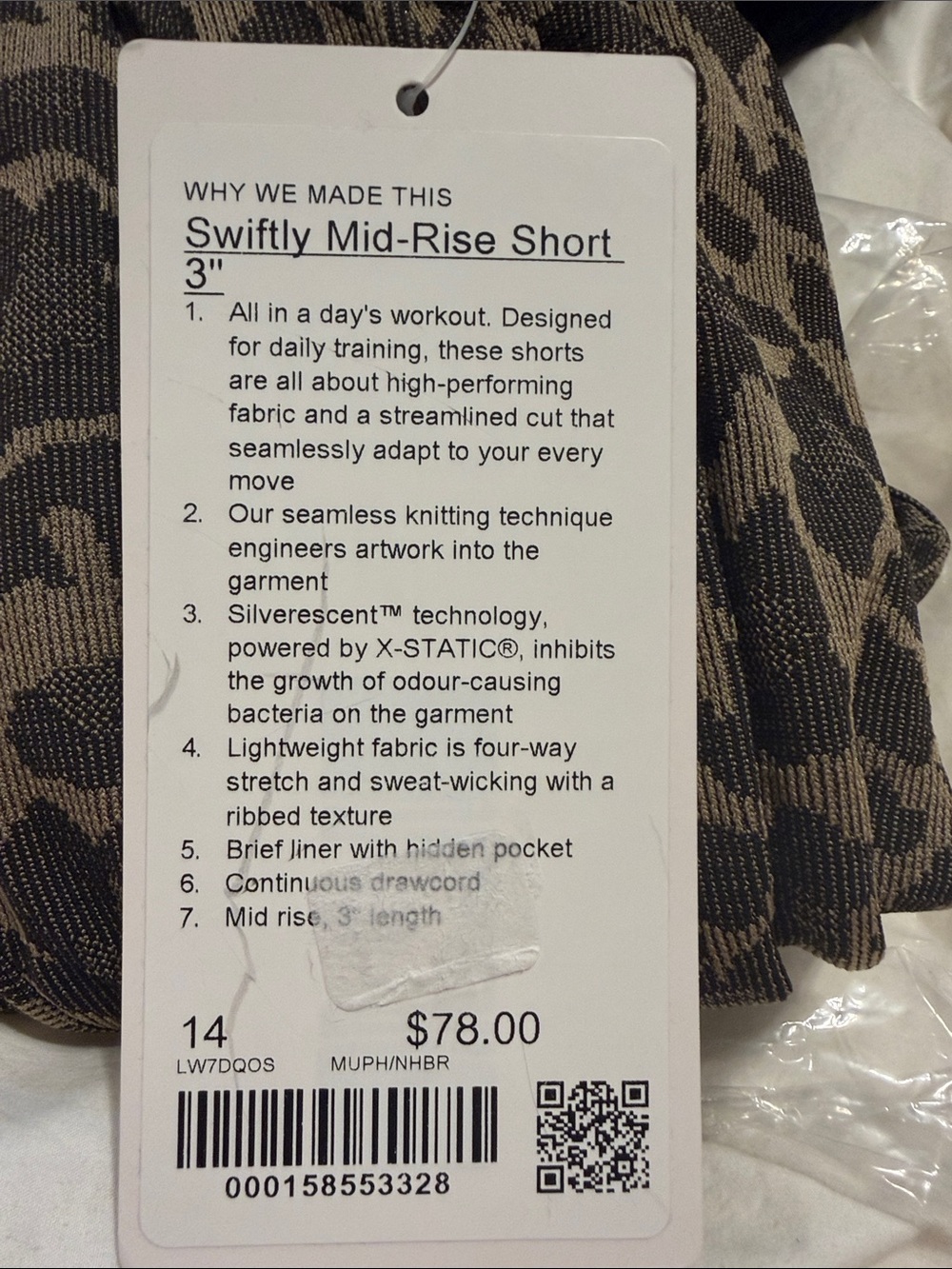 🖤🐆 Lululemon Swiftly Mid Rise 🐆🖤 - Picture 8 of 8